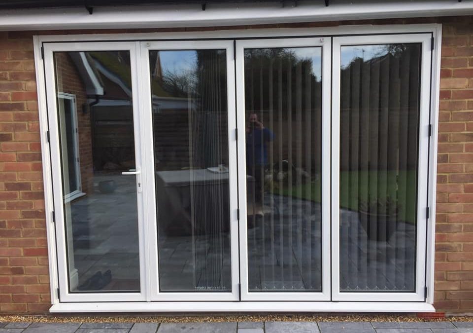 Composite Front Door & Aluminium Bi-fold Doors